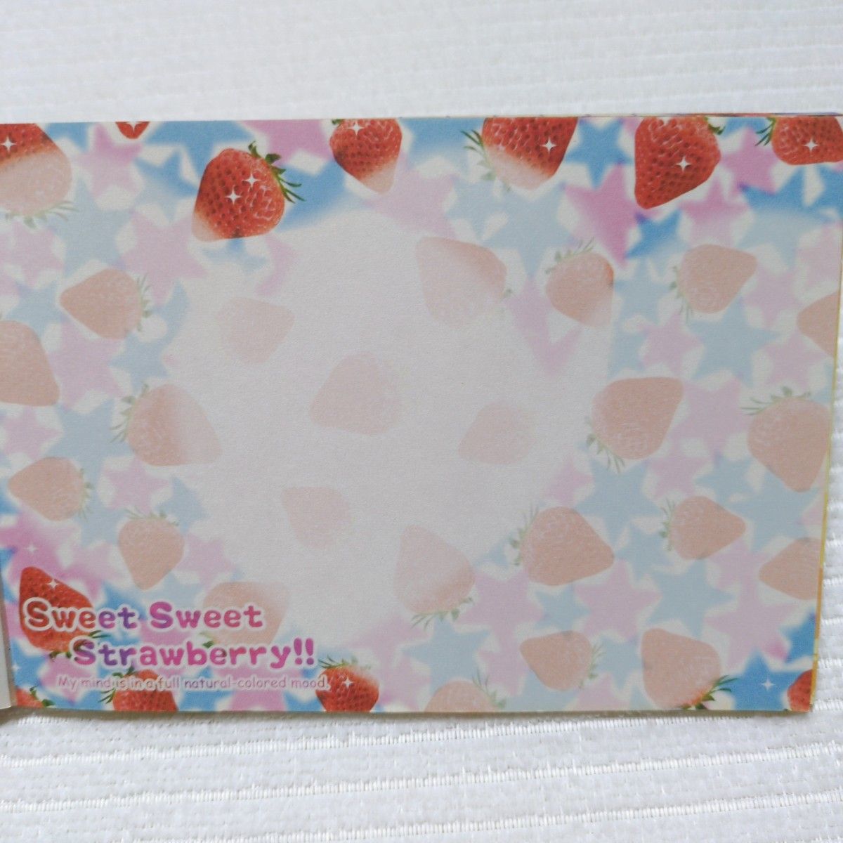 平成レトロ メモ帳 レア ストロベリーキッズ 平成レトロ メモ帳 レア