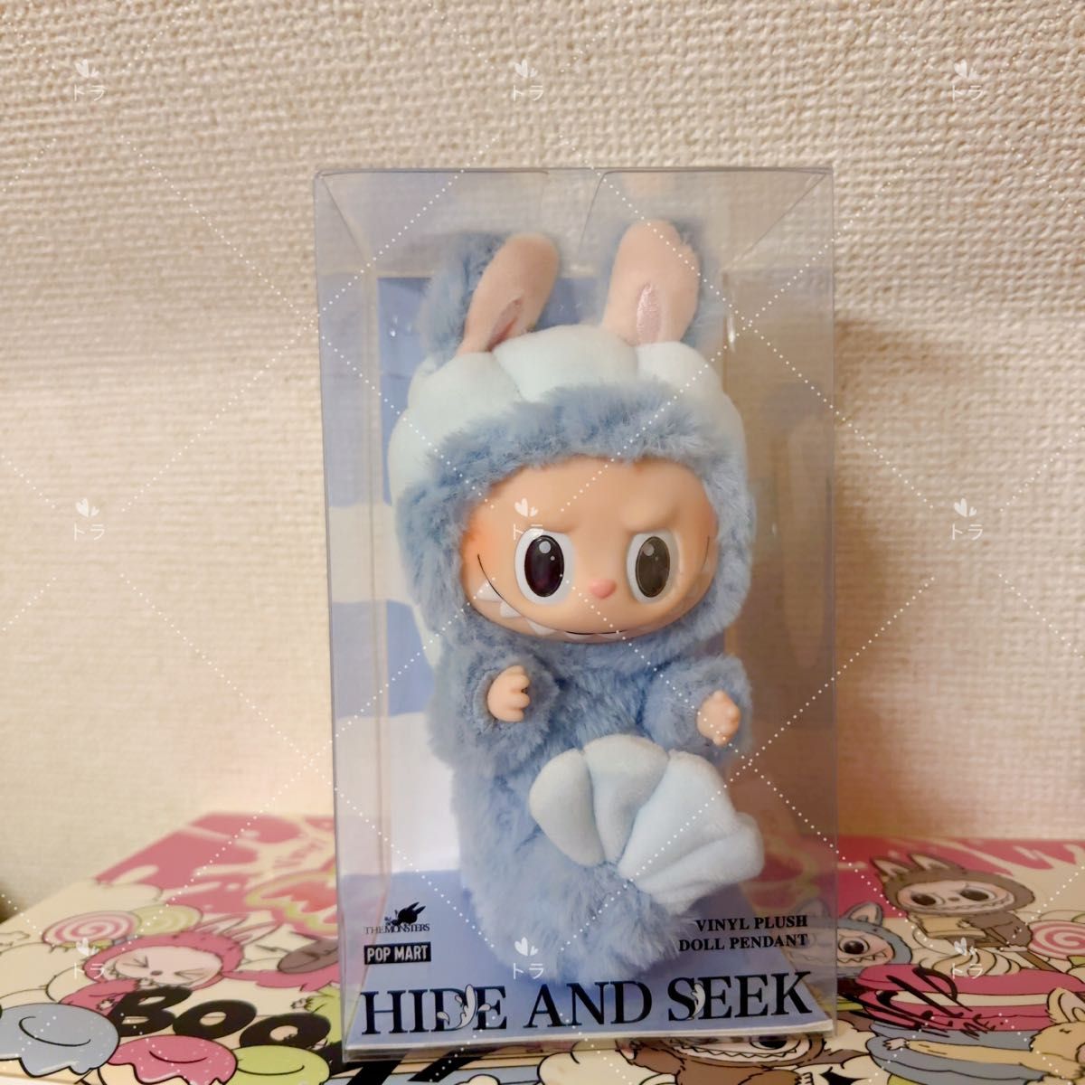 シンガポール限定] POP MART THE MONSTERS LABUBU ラブブ HIDE AND