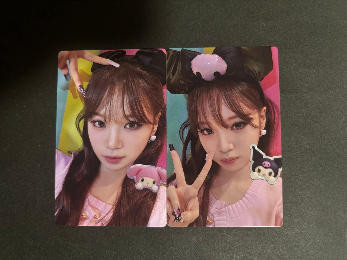 ルセラフィム DIFFERENT チェウォン トレカ 2種 マイメロディ&クロミ