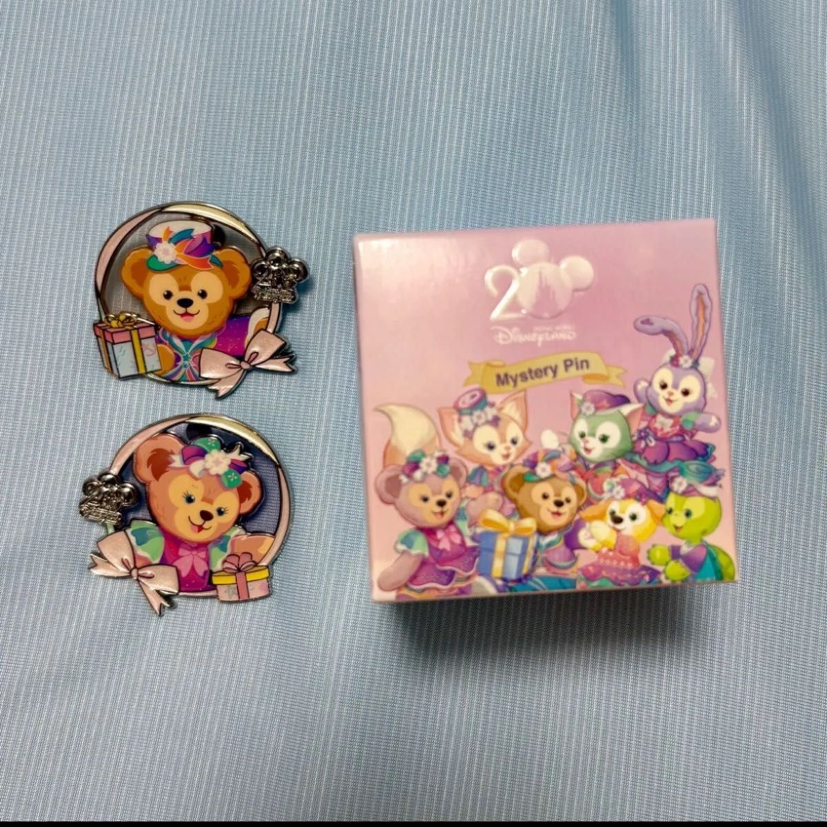 香港ディズニー ピン 20周年 ダッフィー シェリーメイ｜Yahoo!フリマ