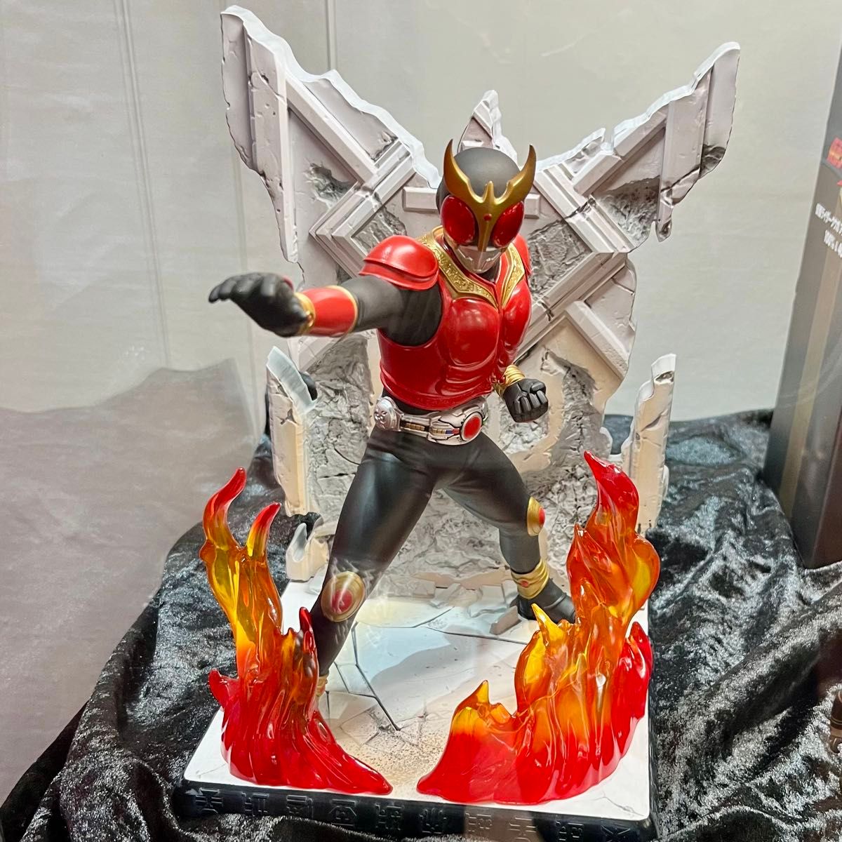 仮面ライダークウガ ジオラマ ソフビ フィギュア 超クウガ展 KUUGA