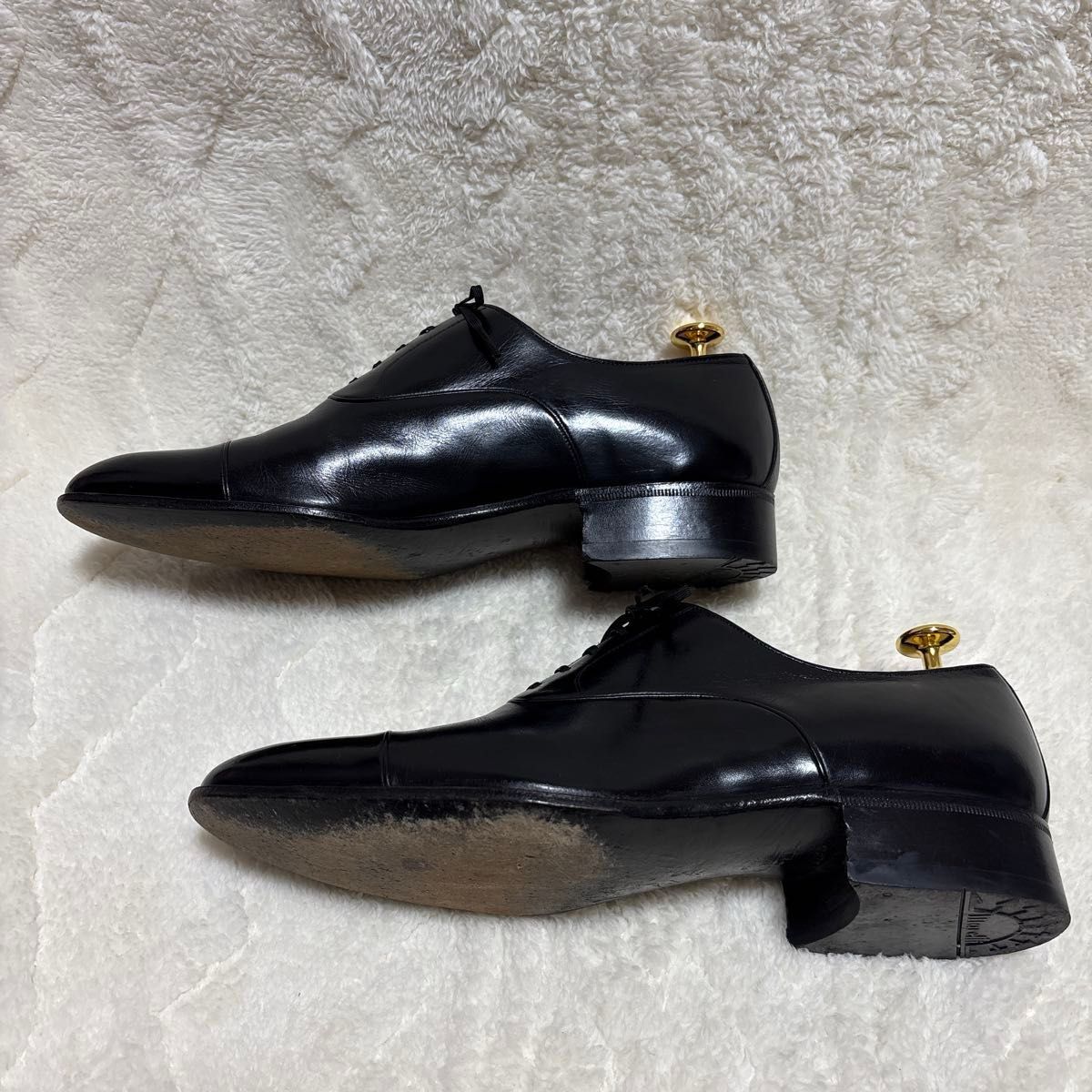 マレリー Marelli メンズシューズ 本革 ストレートチップ 靴 24 5cm 2E