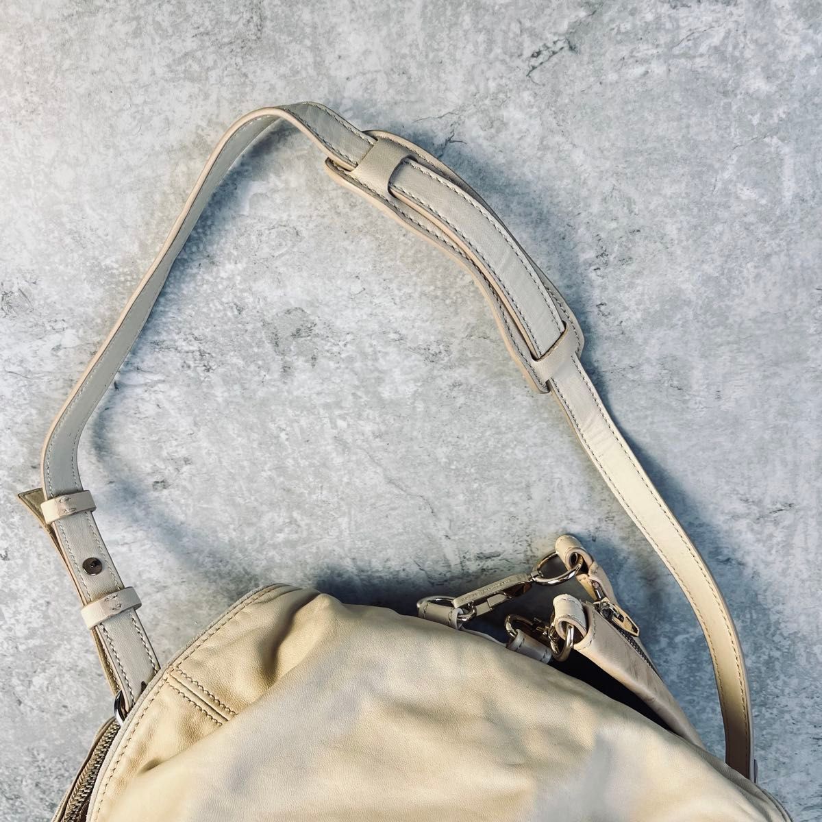 アレキサンダー ワン ラムレザー ジップ 3Way ショルダーバッグ