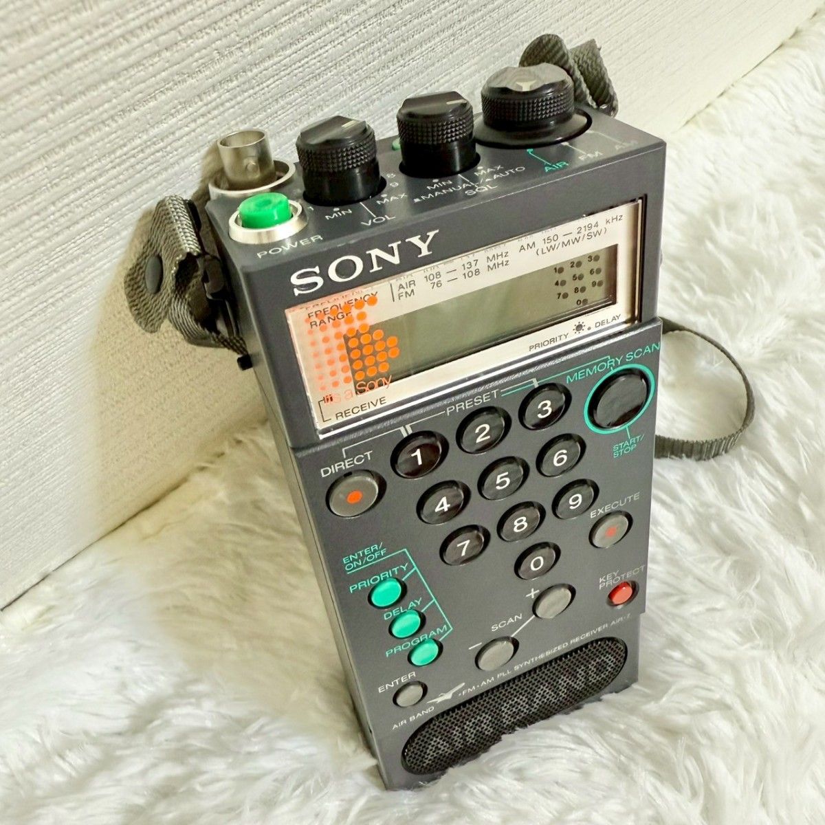 人気，品質保証 6 昭和レトロ 当時物 SONY ソニー AIR BAND FM/AM/PLL