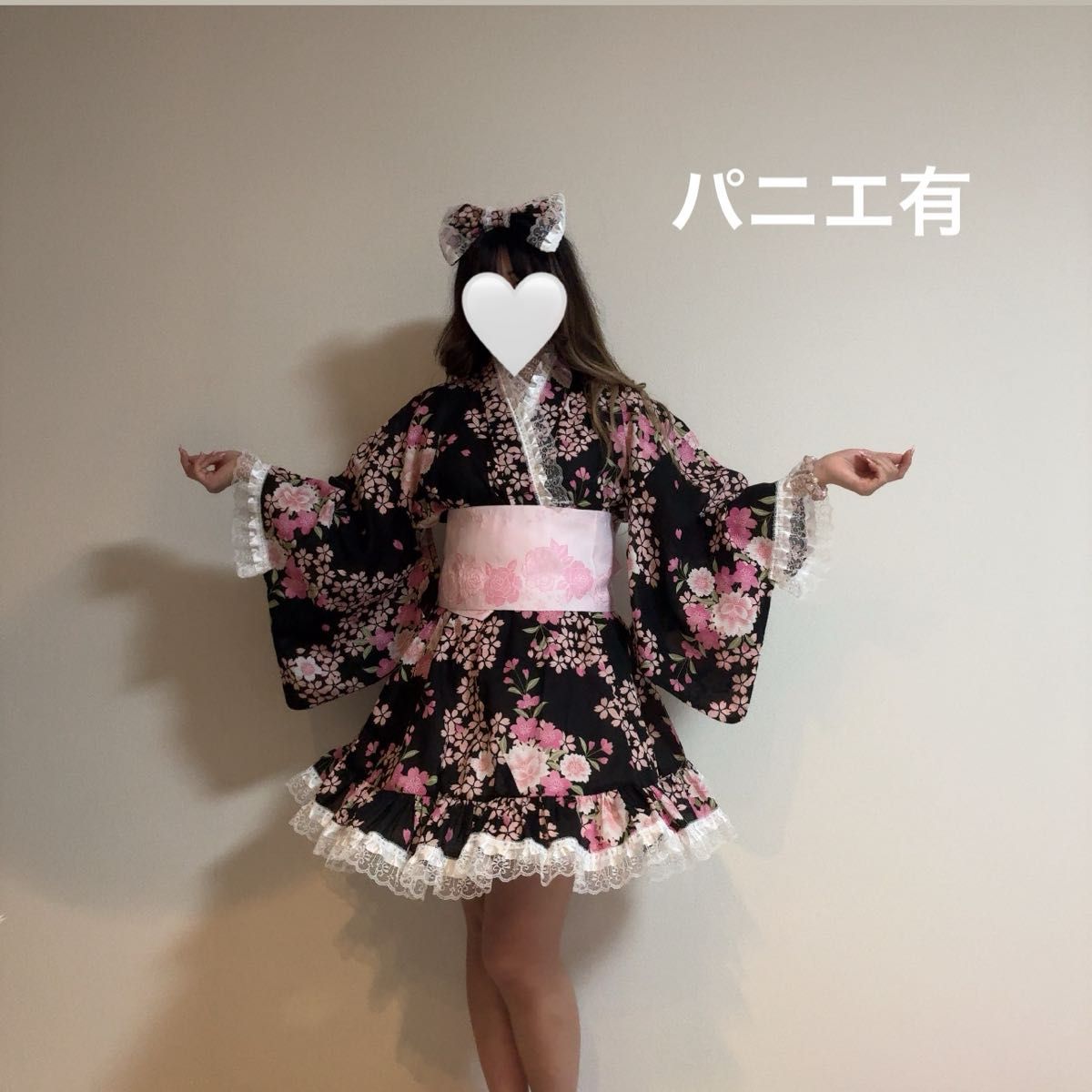 姫ギャル浴衣ドレス160大人 平成ギャルロリータ｜Yahoo!フリマ（旧