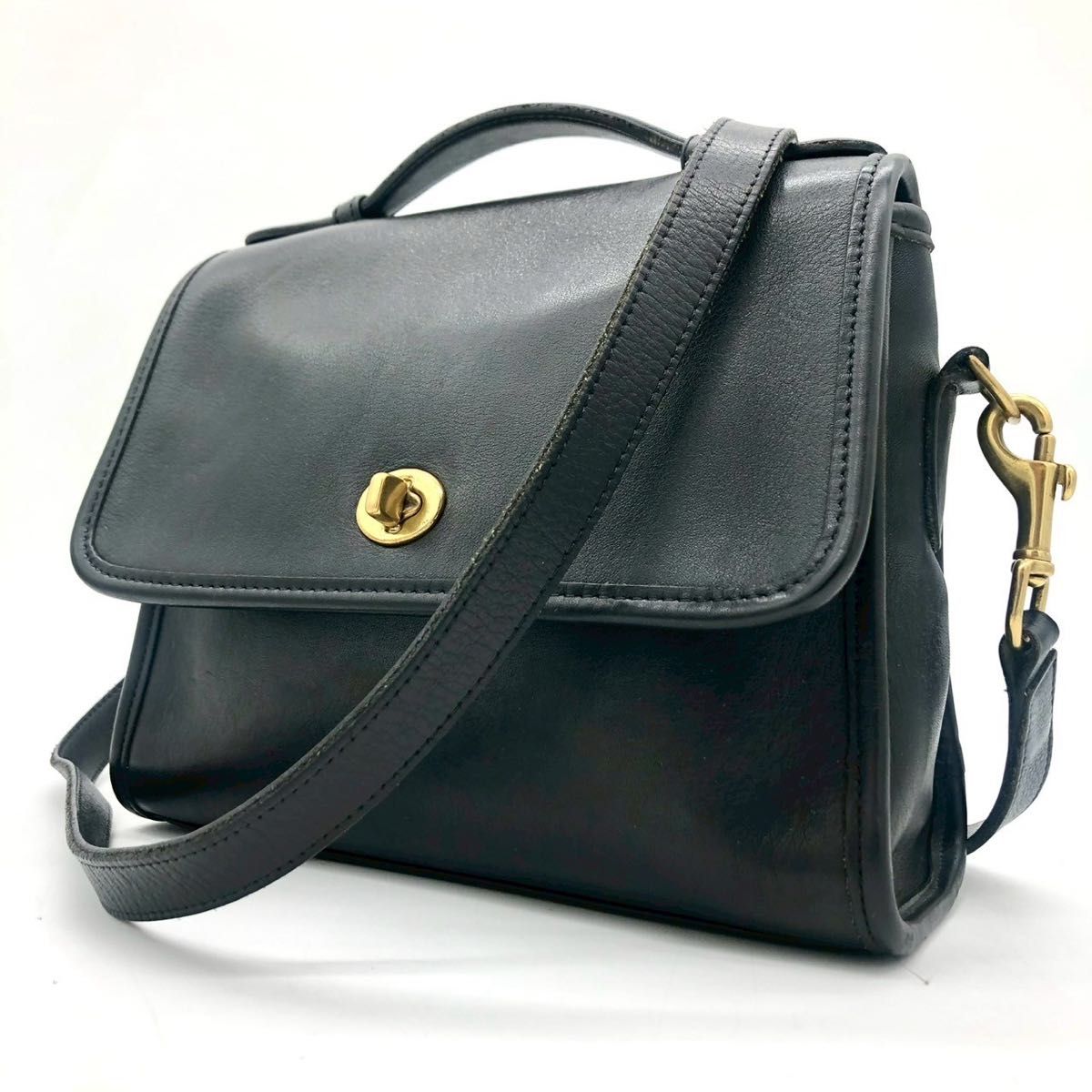 極上美品】COACH オールドコーチ 2way ショルダーバッグ ハンドバッグ