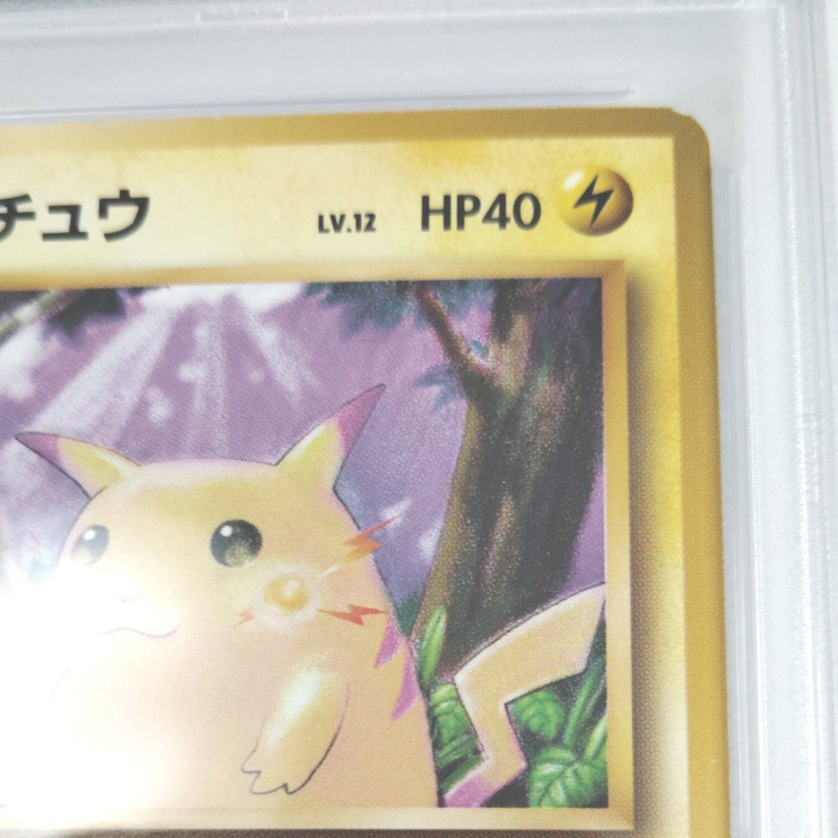 PSA8 初版 旧裏 ピカチュウ No 025 マークなし 1996年 ポケモンカード