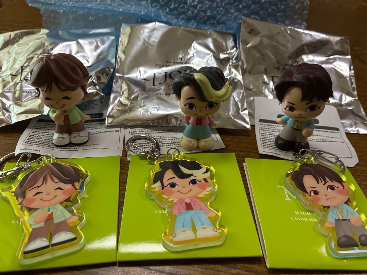 Mrs GREEN APPLE フィヨルド fjord ガチャ フィギュア キーホルダー