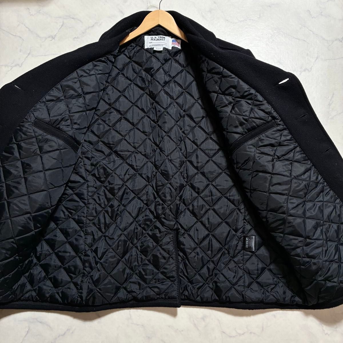 超ビッグサイズ(50) Schott ショット ピーコート Pコート キルティング