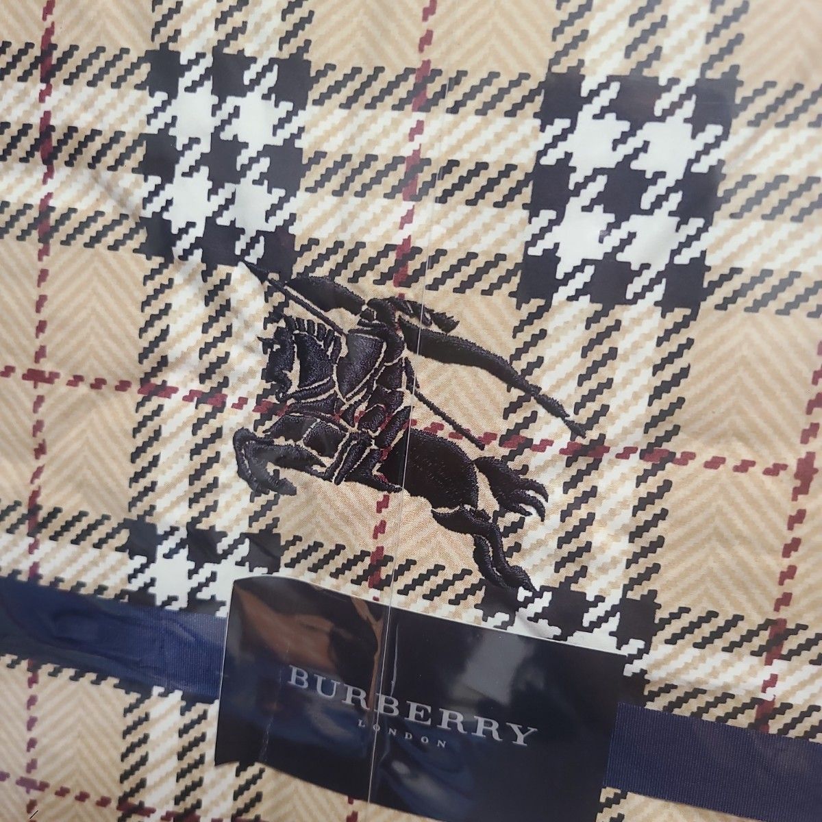 BURBERRY バーバリー 羽毛肌掛けふとん 羽毛 布団 ノバチェック