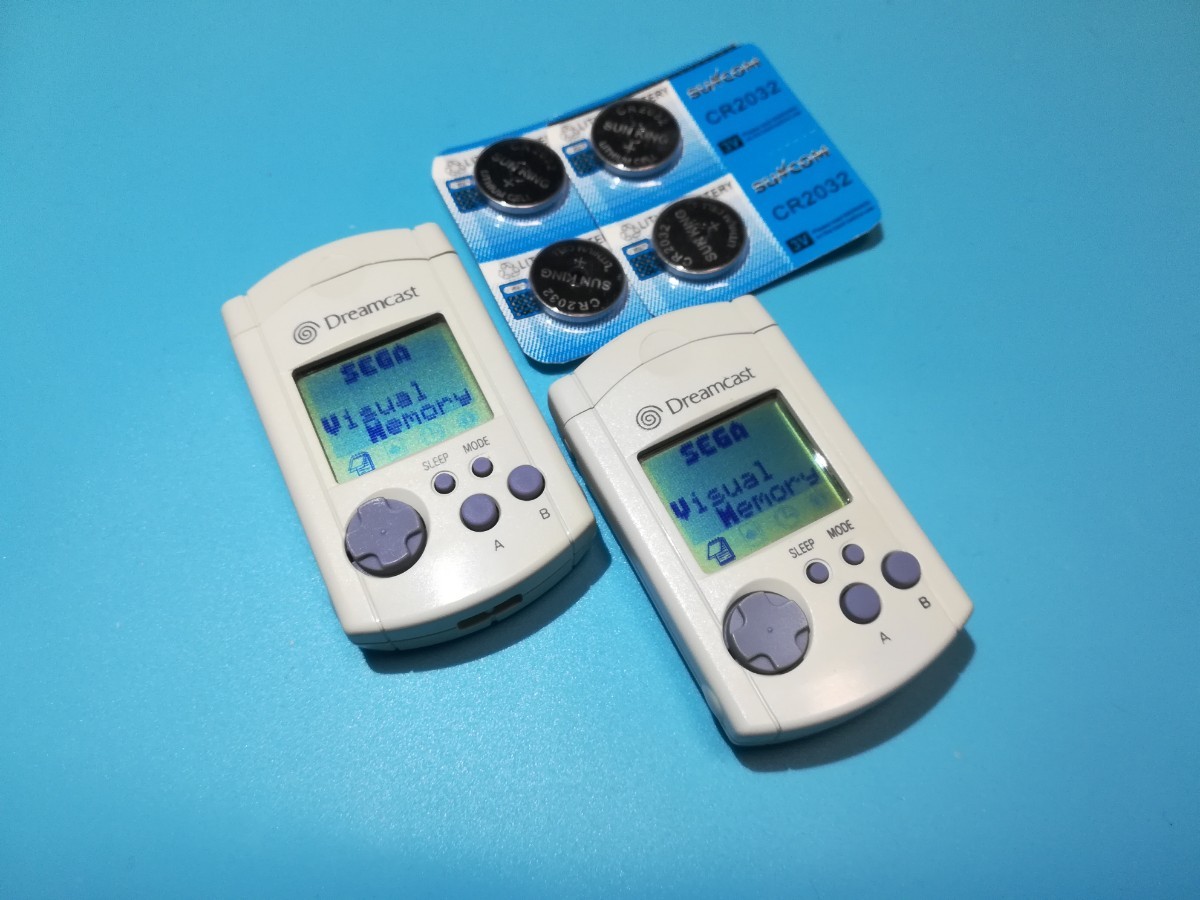 ドリームキャスト ビジュアルメモリ 2個セット 新品電池付き｜Yahoo