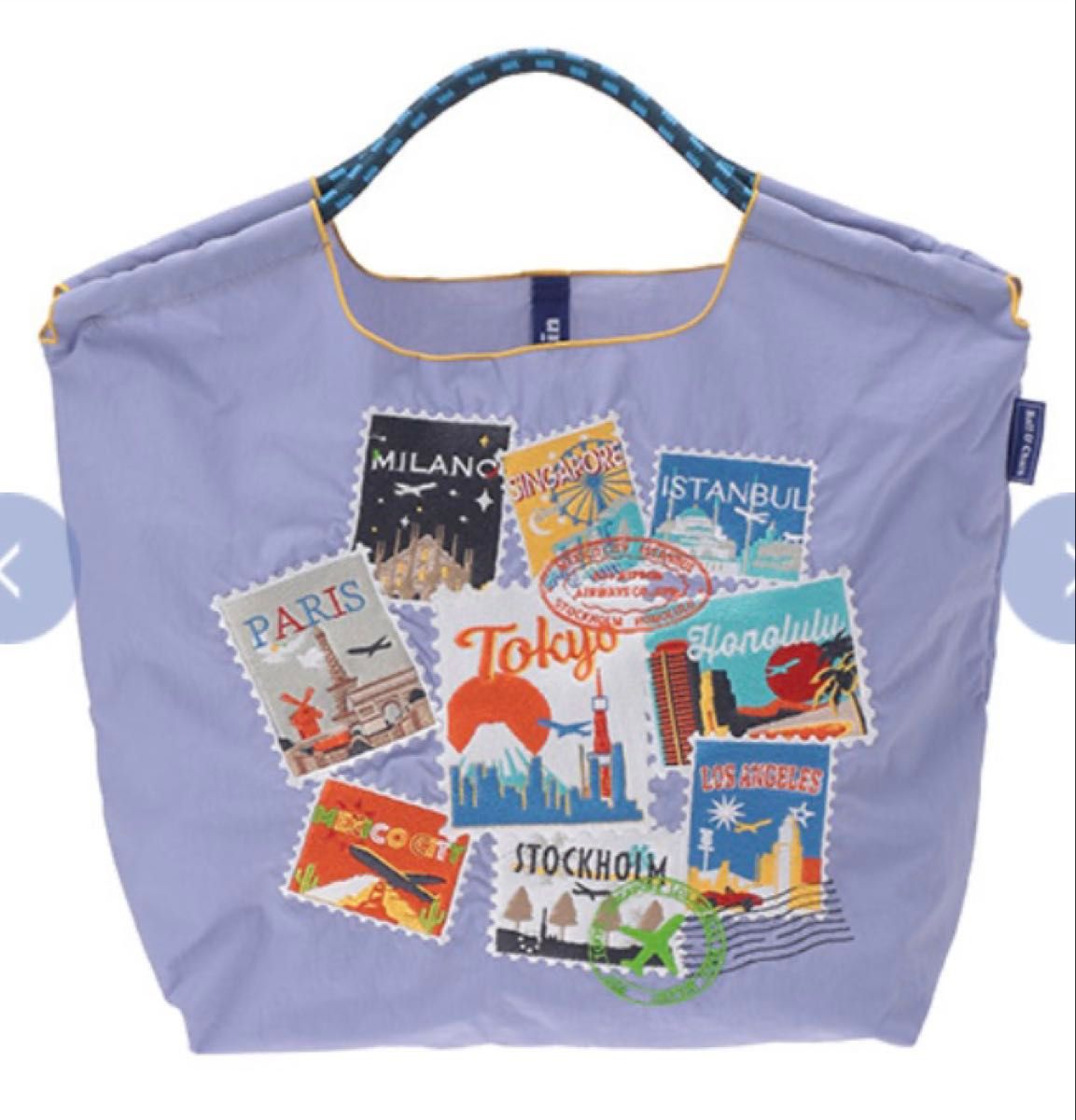 A ANA オリジナル ポールアンドチェーン 限定 エコバッグ M ラベンダー