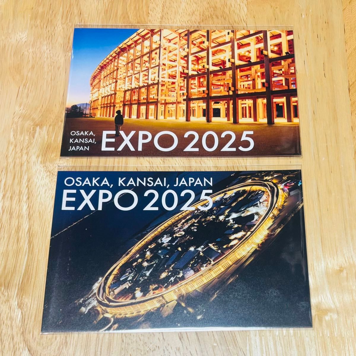 新品未開封】大屋根リング 万博 EXPO2025 ポストカード 2種セット 各1