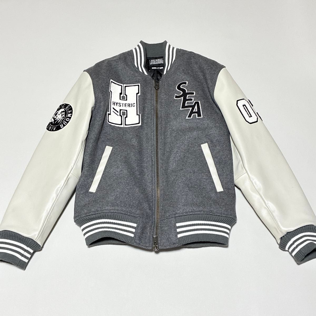 ウィンダンシー ヒステリックグラマー コラボ スタジャン 袖レザー