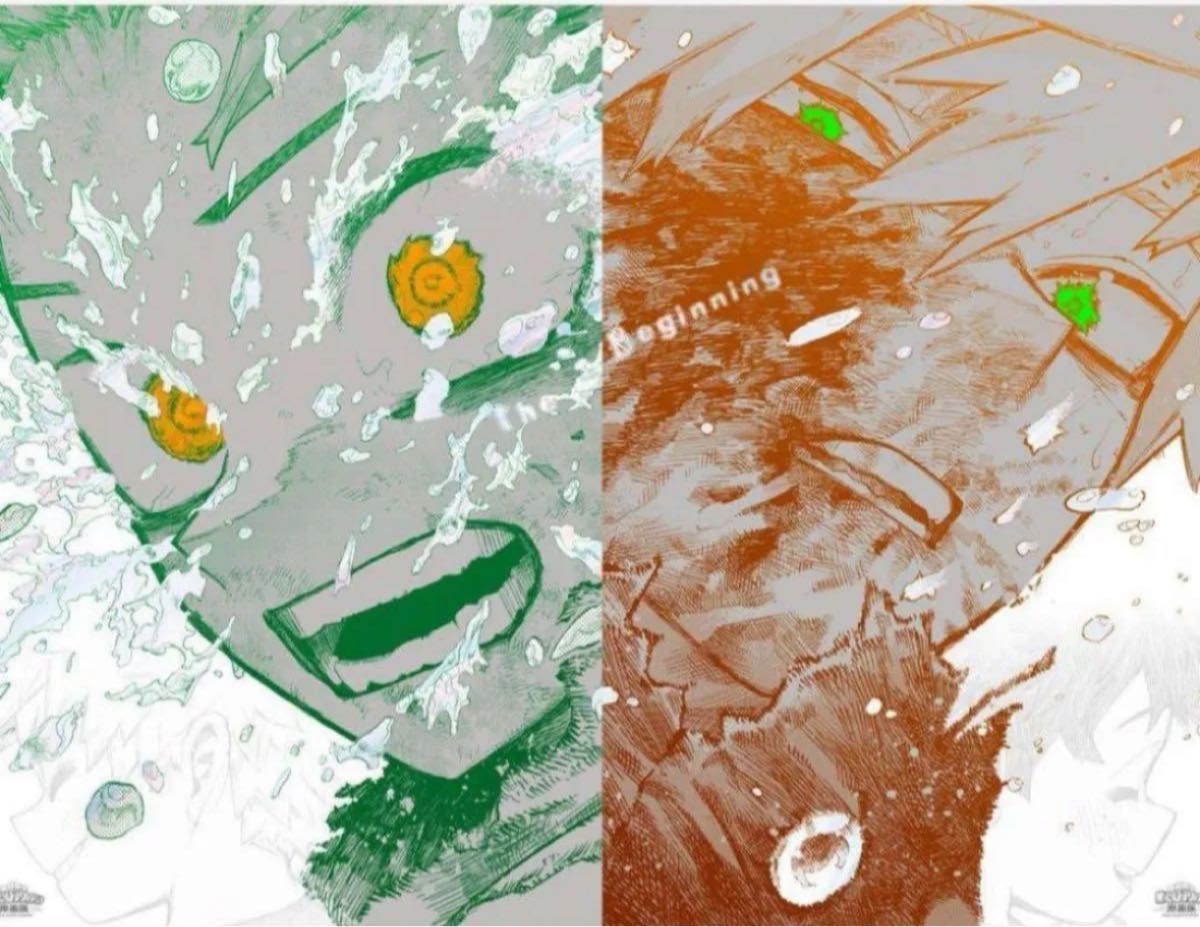 僕のヒーローアカデミア原画展 ヒロアカ A2アートポスター2枚セット