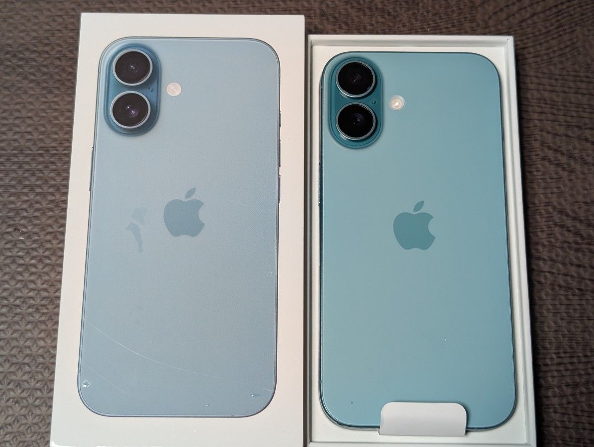 新品同様 極上美品 アップルストア版 SIMフリー iPhone 16 128GB