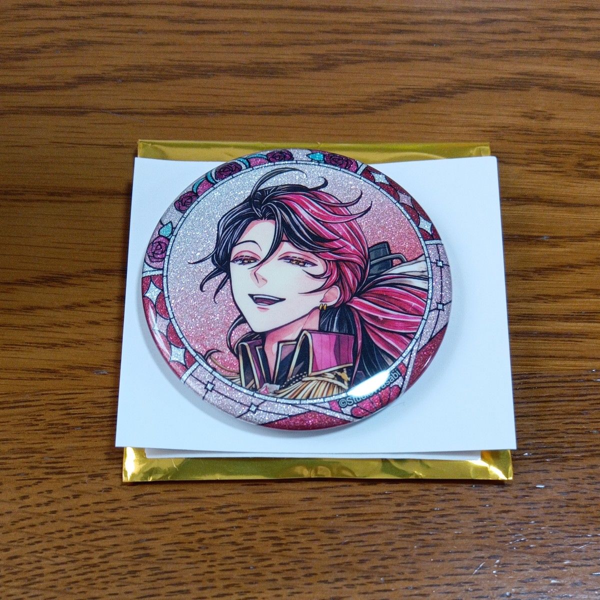 悪魔執事と黒い猫 あくねこ ルカス ルカス・トンプシー 3周年缶バッジ