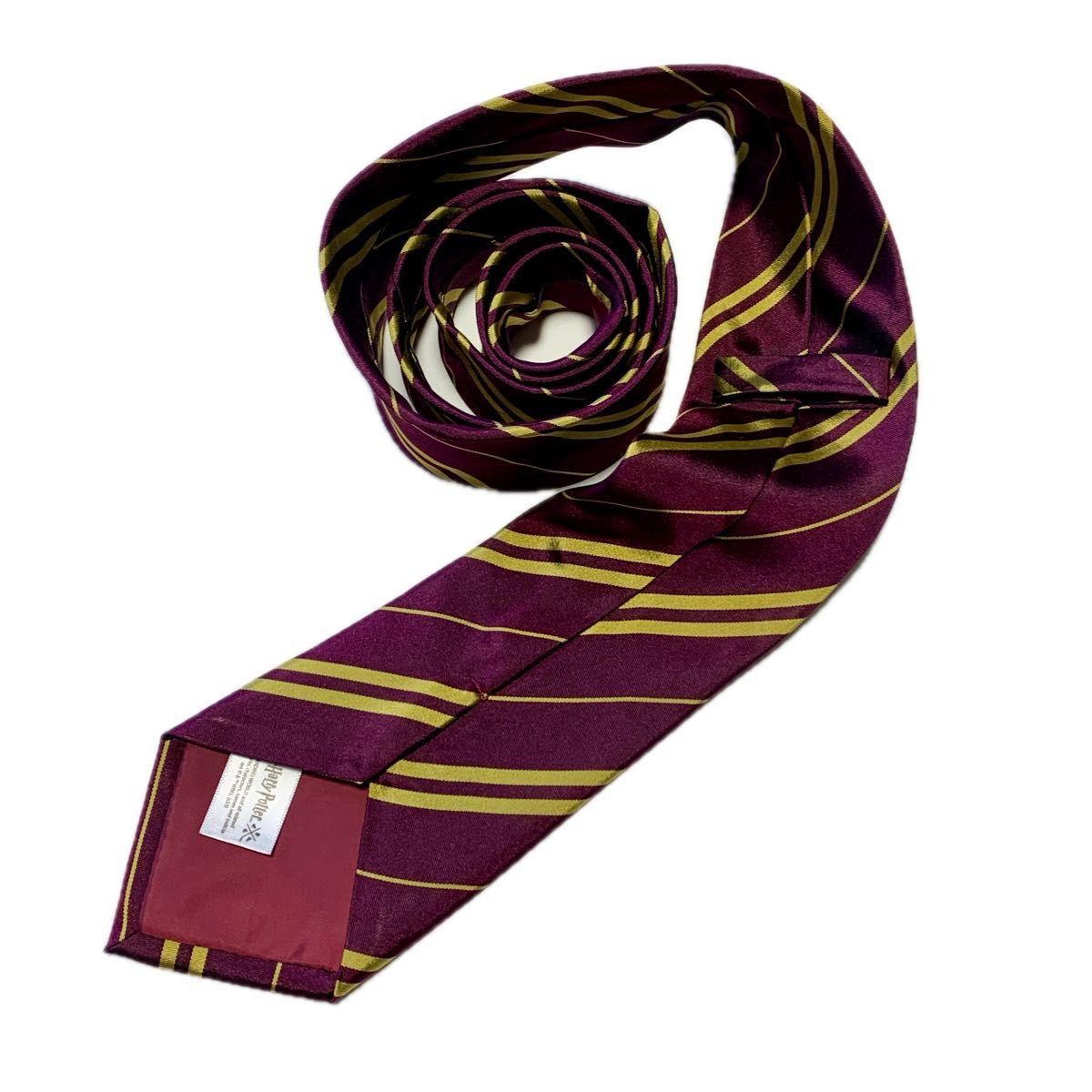 スタジオツアー東京 公式ネクタイ グリフィンドール シルク100% ハリー