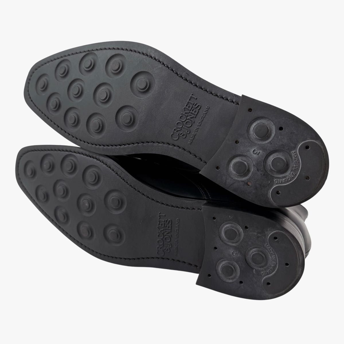 極美品 クロケット&ジョーンズ テットベリー チャッカブーツ ブーツ 黒