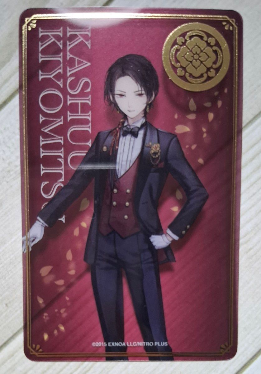 刀剣乱舞 大本丸博 祝装箔押しクリアカード 加州清光｜Yahoo!フリマ