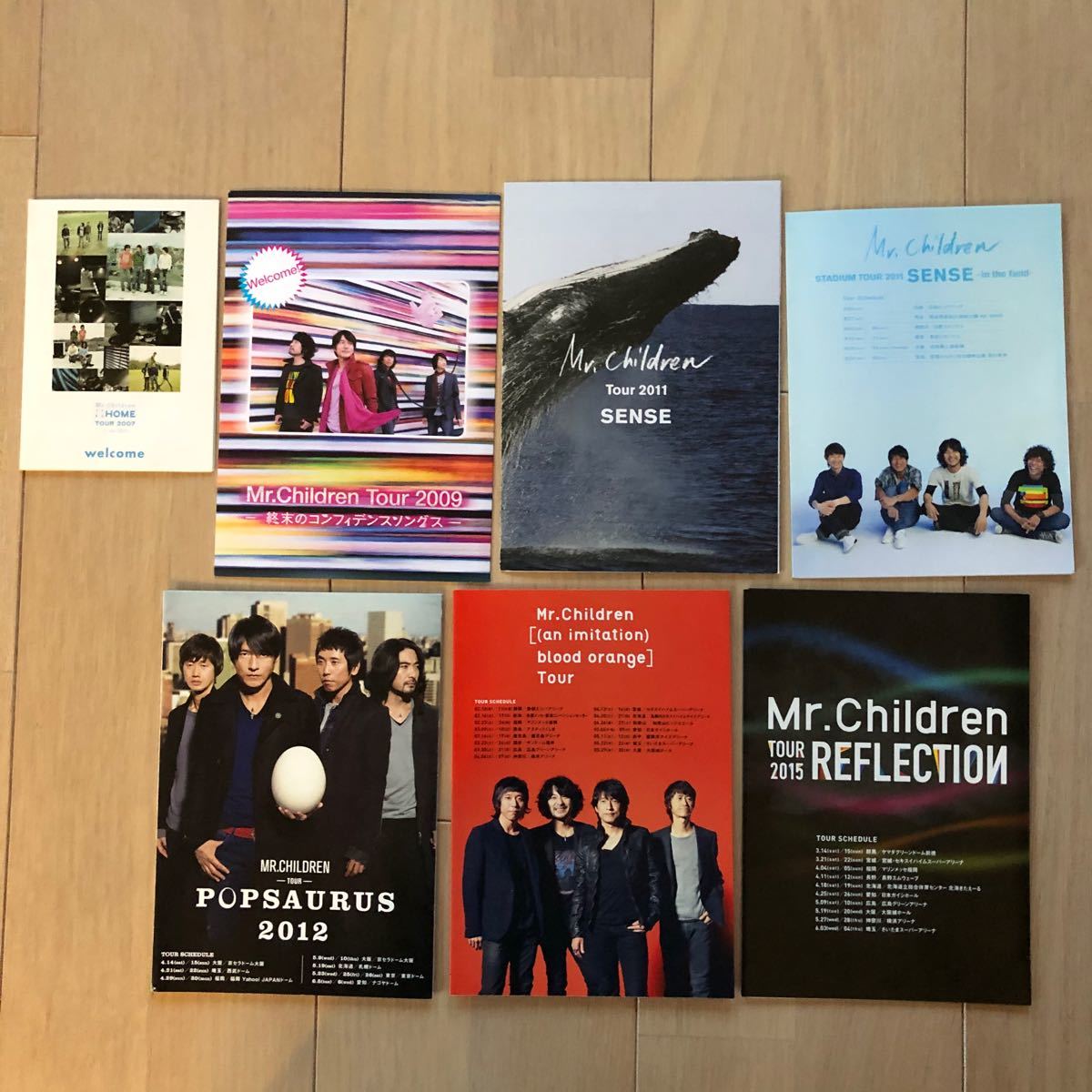 Mr Children ミスチル ライブ ウェルカムカード 7部+1冊セット｜Yahoo