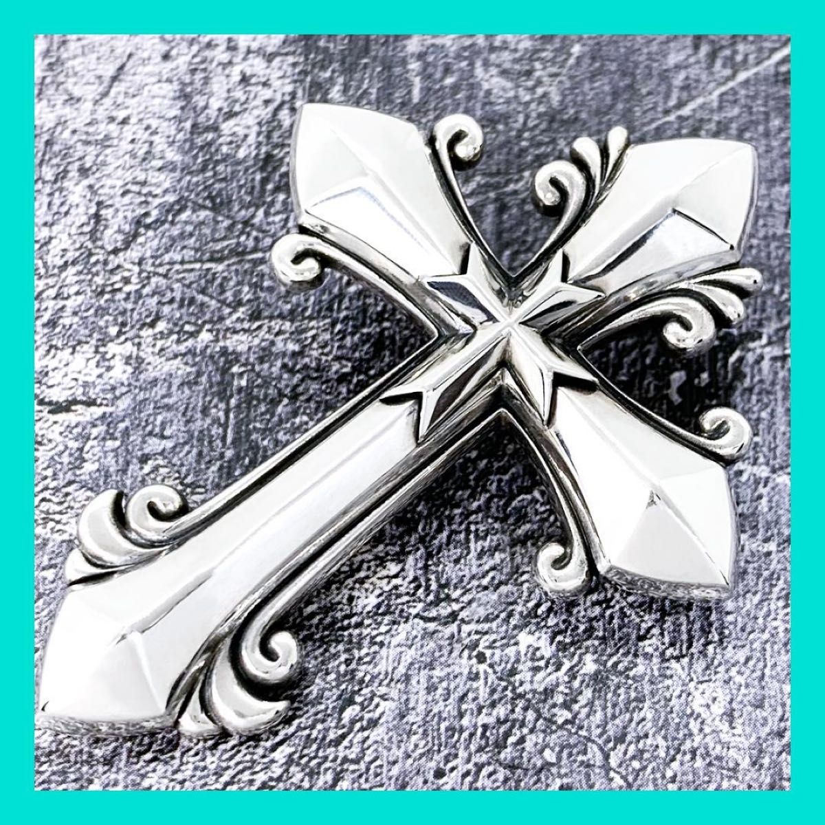 定価9 8万 Justin Davis（ジャスティンデイビス）特大クロスネックレス