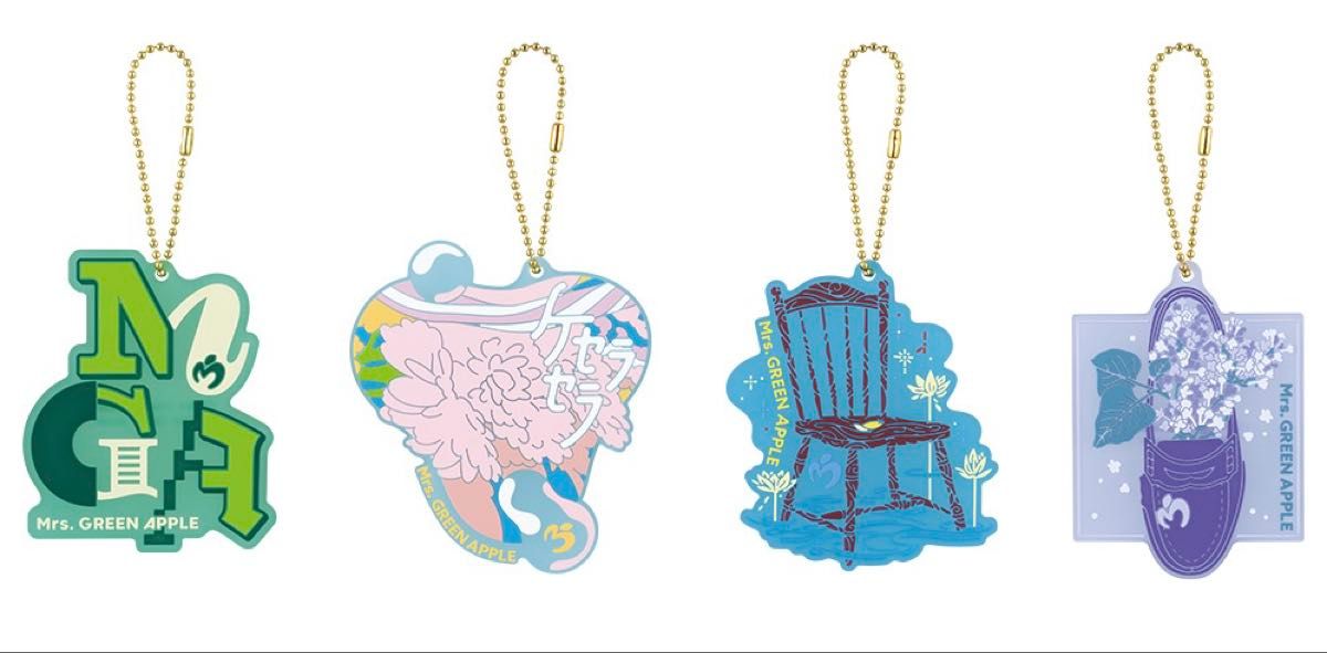 一番くじ ミセス ラバーキーホルダー 4種コンプ セット｜Yahoo!フリマ