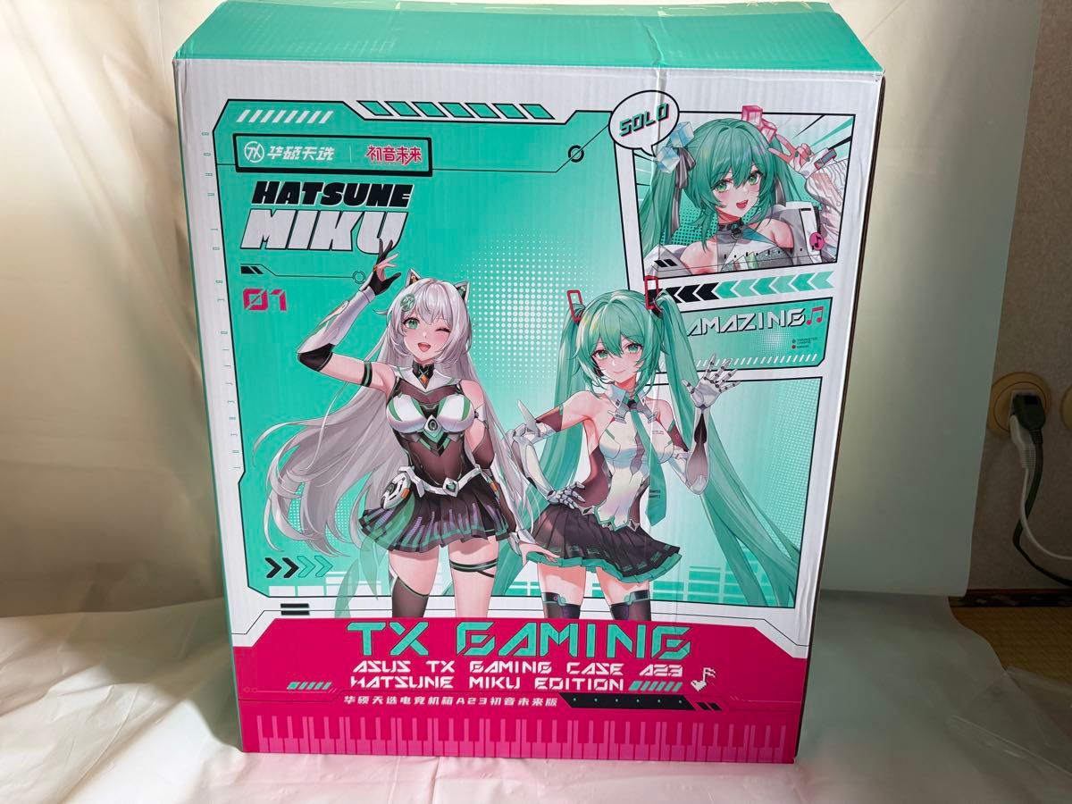 極美品】ASUS A23 Hatsune Miku Edition 初音ミク コラボPCケース