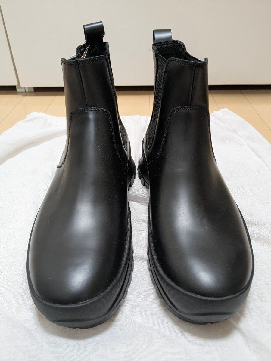 新品未使用】ZARA Vibram ブラック サイドゴアブーツ｜Yahoo!フリマ