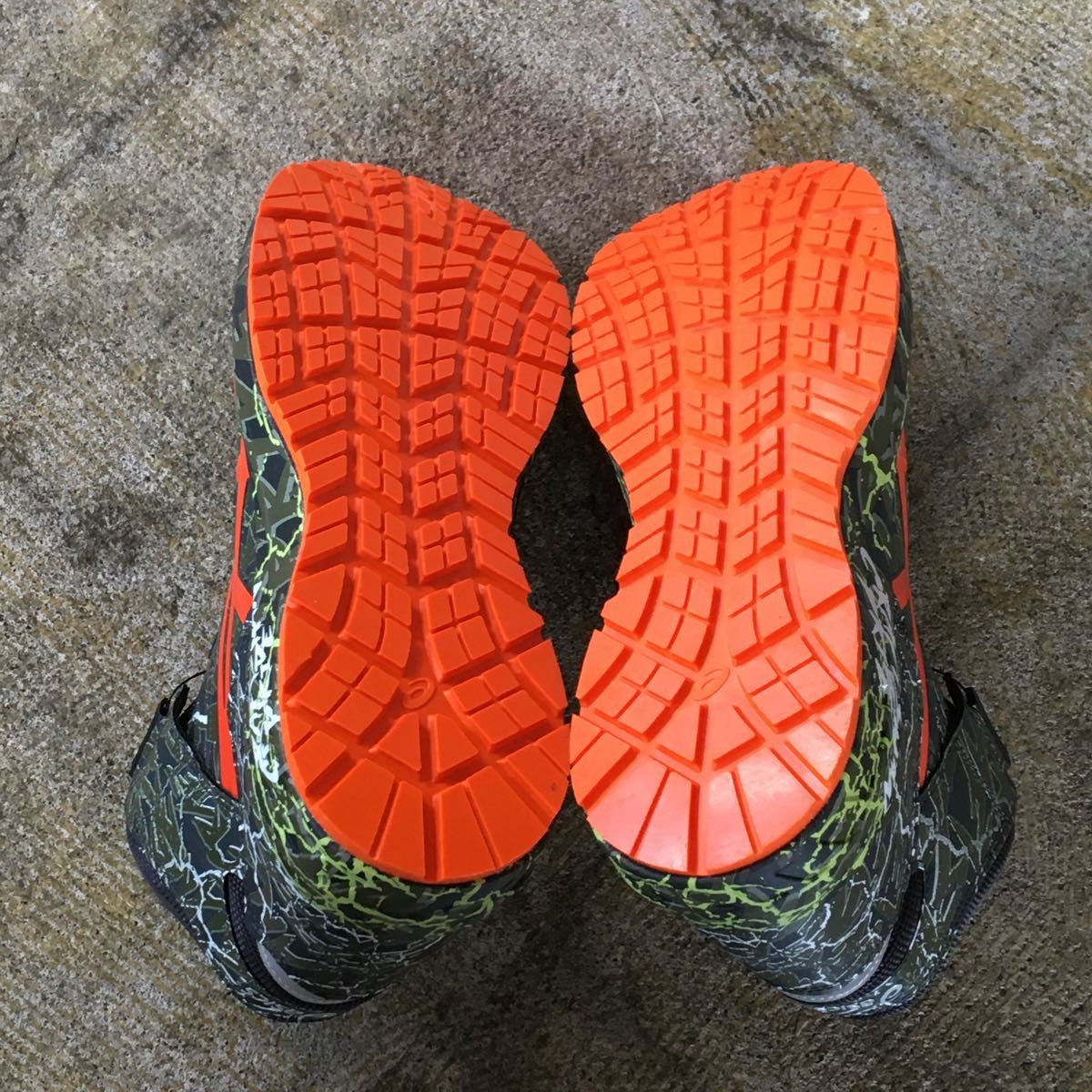 25 5cm アシックス ASICS 安全靴 CP-304 マグマ 限定カラー 新品 未