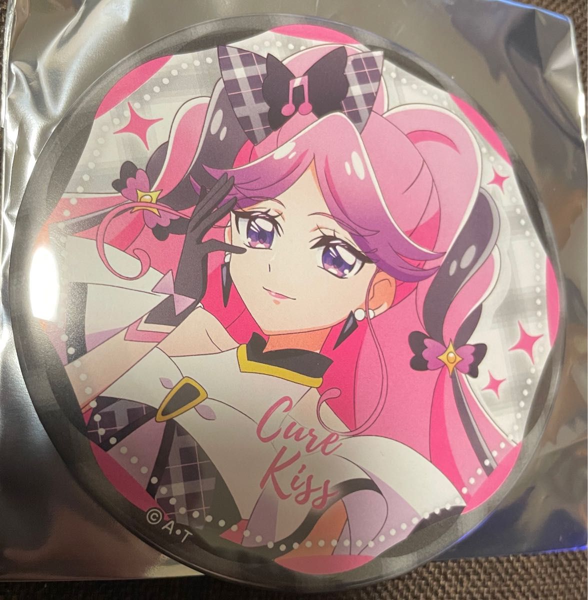 キミとアイドルプリキュア キュアキッス 缶バッジ ドリームステージ