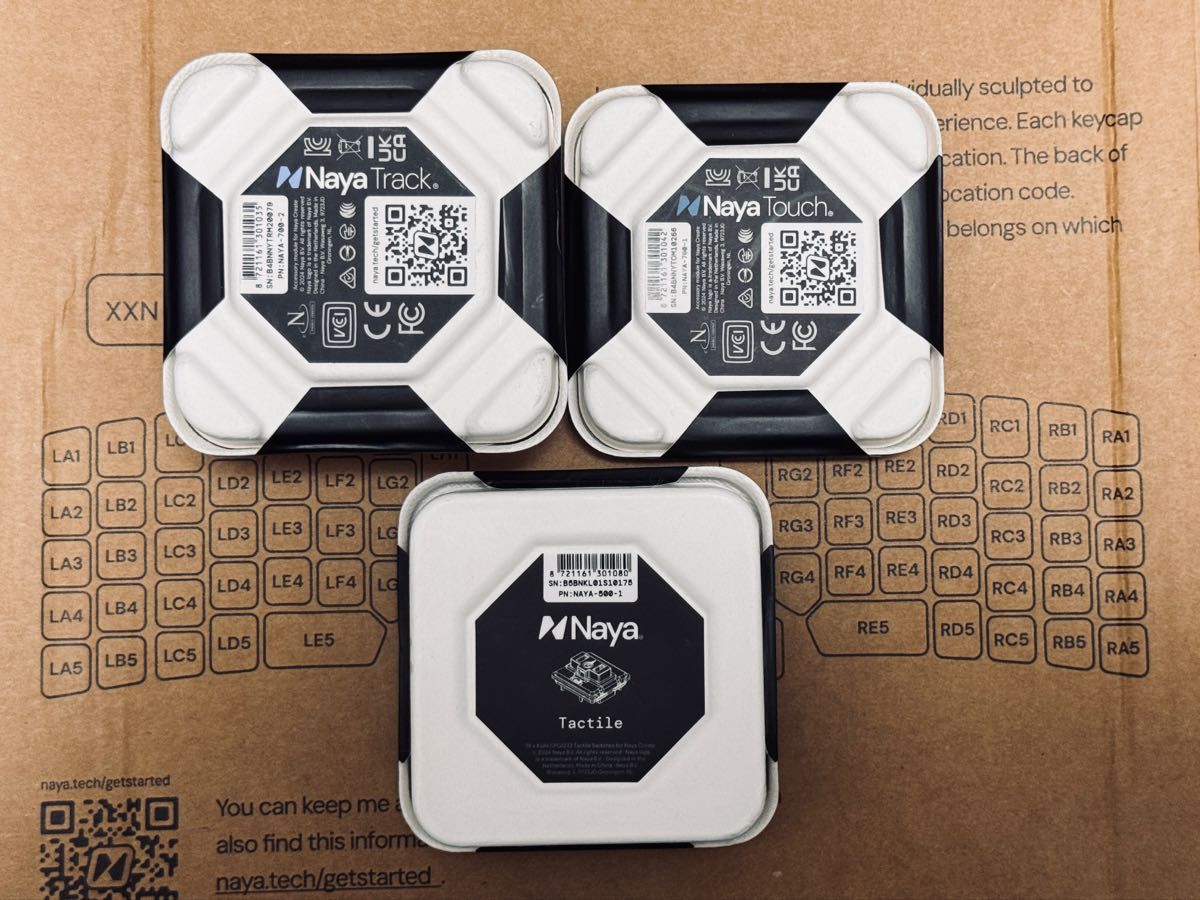 Naya Create 分割式 キーボード 本体 touch track｜Yahoo!フリマ（旧