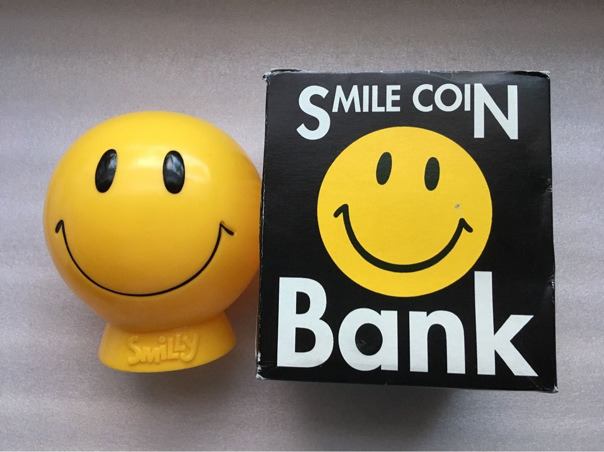 スマイリー スマイル コインバンク 貯金箱｜Yahoo!フリマ（旧PayPay