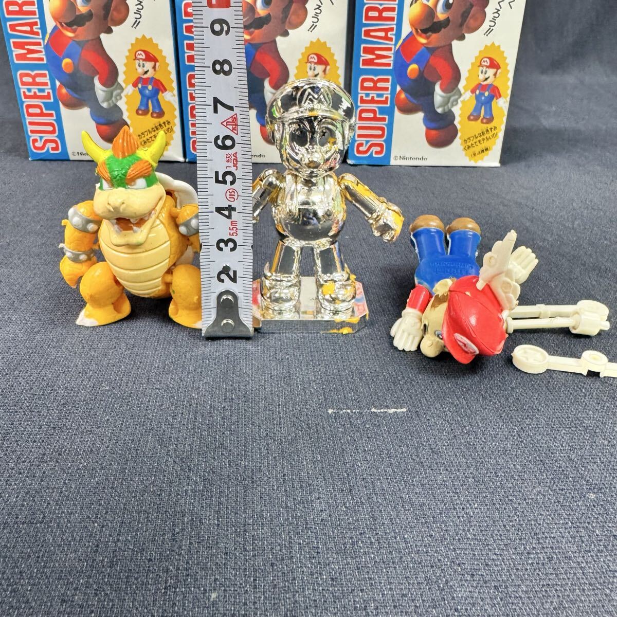 スーパーマリオブラザーズ フィギュア ミニカー まとめ売り スーパー