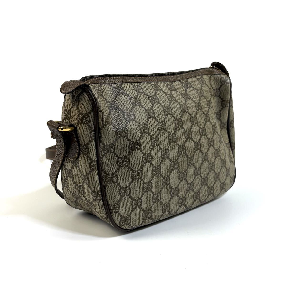 美品】GUCCI グッチ シェリーライン GG スプリーム PVC レザー