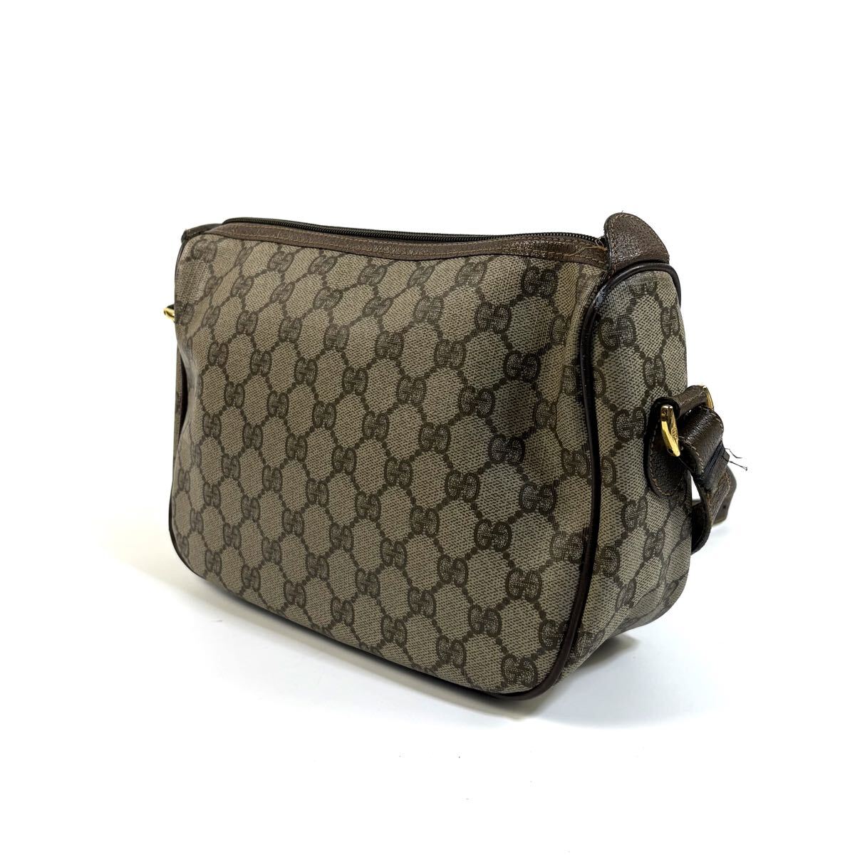 美品】GUCCI グッチ シェリーライン GG スプリーム PVC レザー