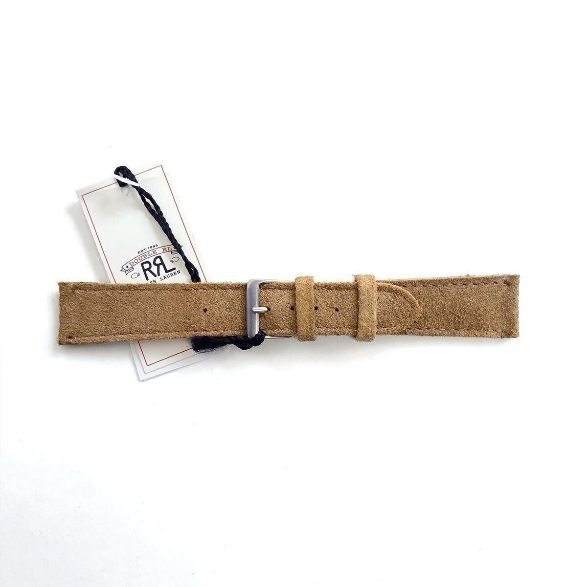 23SS DOUBLE RL RRL ラフアウト スエード ウォッチ ストラップ ダブル