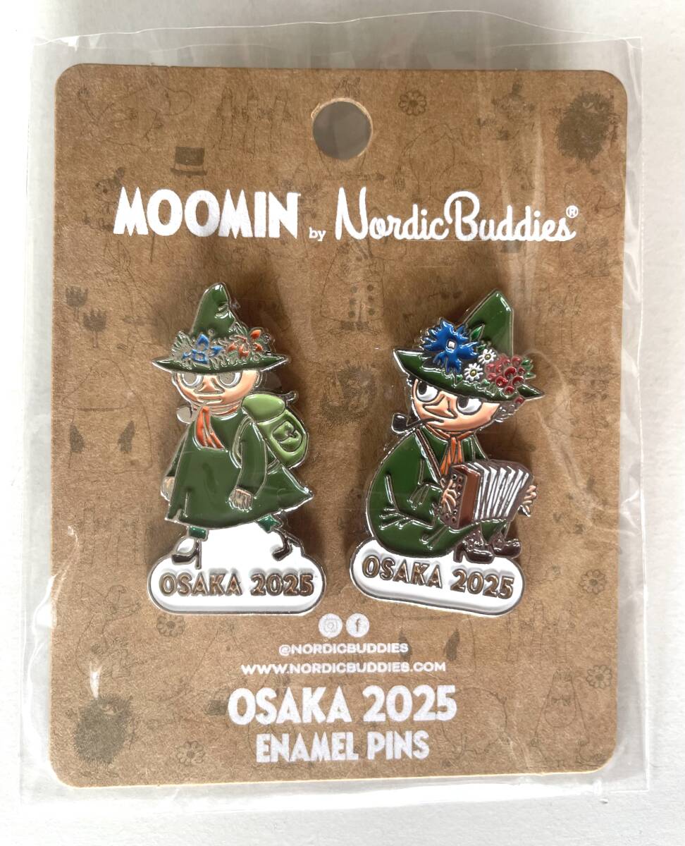 送料込み 即決 / 新品 ピンバッジ 北欧館 ムーミン 5種コンプリート