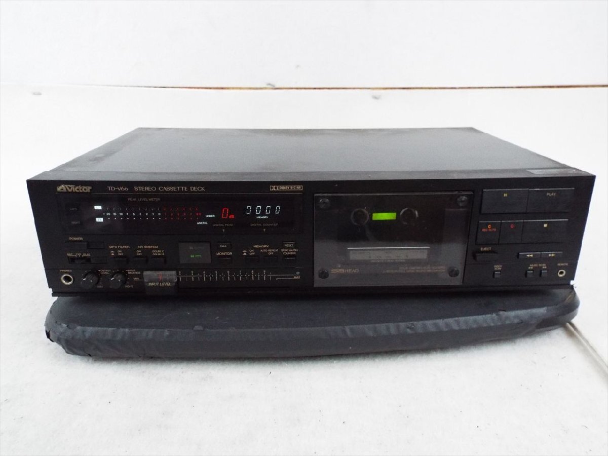 Victor ビクター カセットデッキ TD-V66 動作品 即決 Victor ステレオ