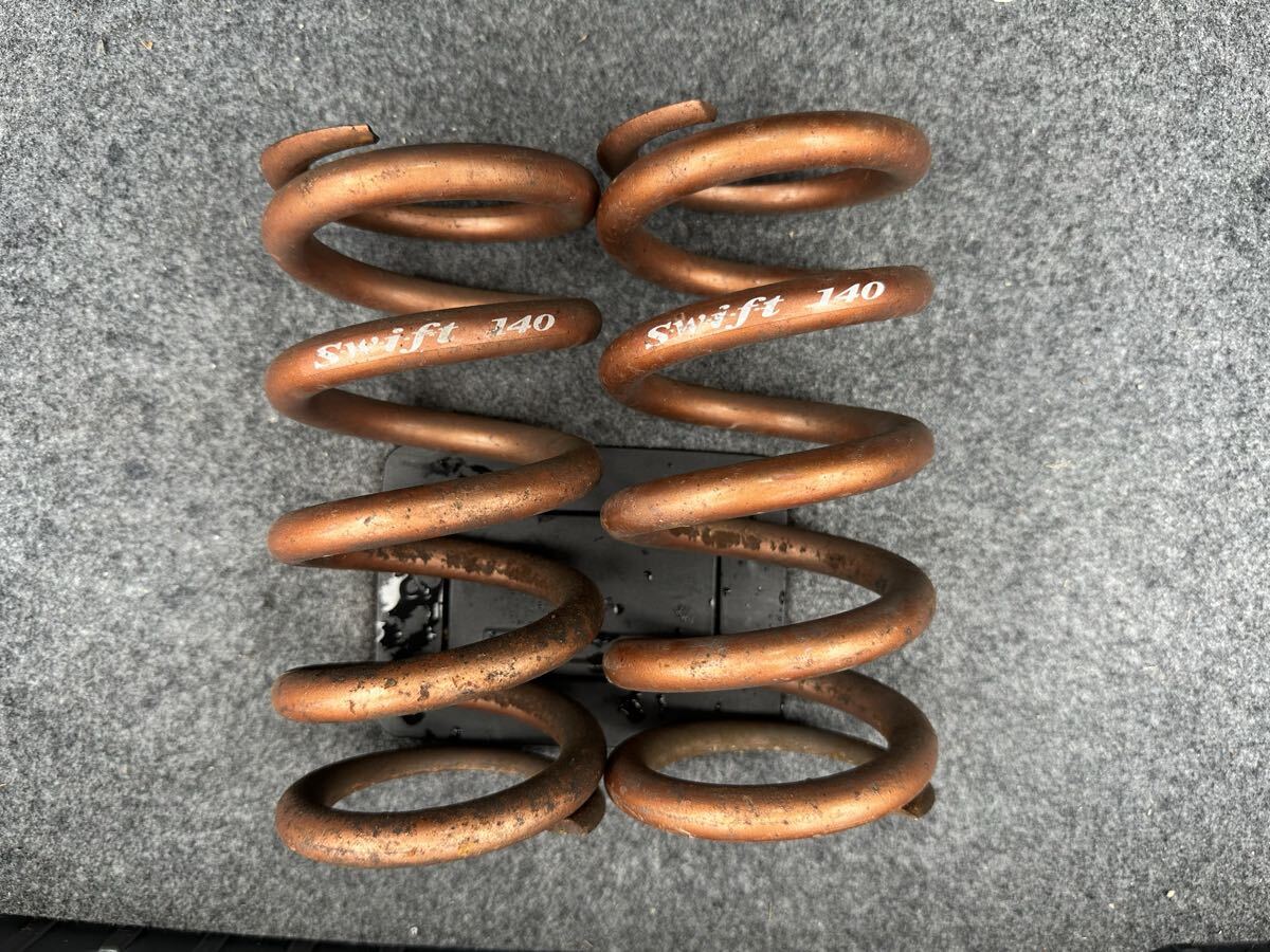 直巻スプリング 2本セット スイフト 直巻レーシングサスペンション