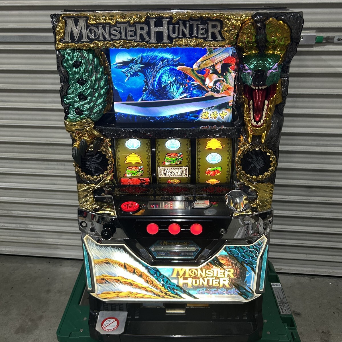 Yahoo!オークション - モンスターハンター 月下雷鳴ZX パチスロ スロッ