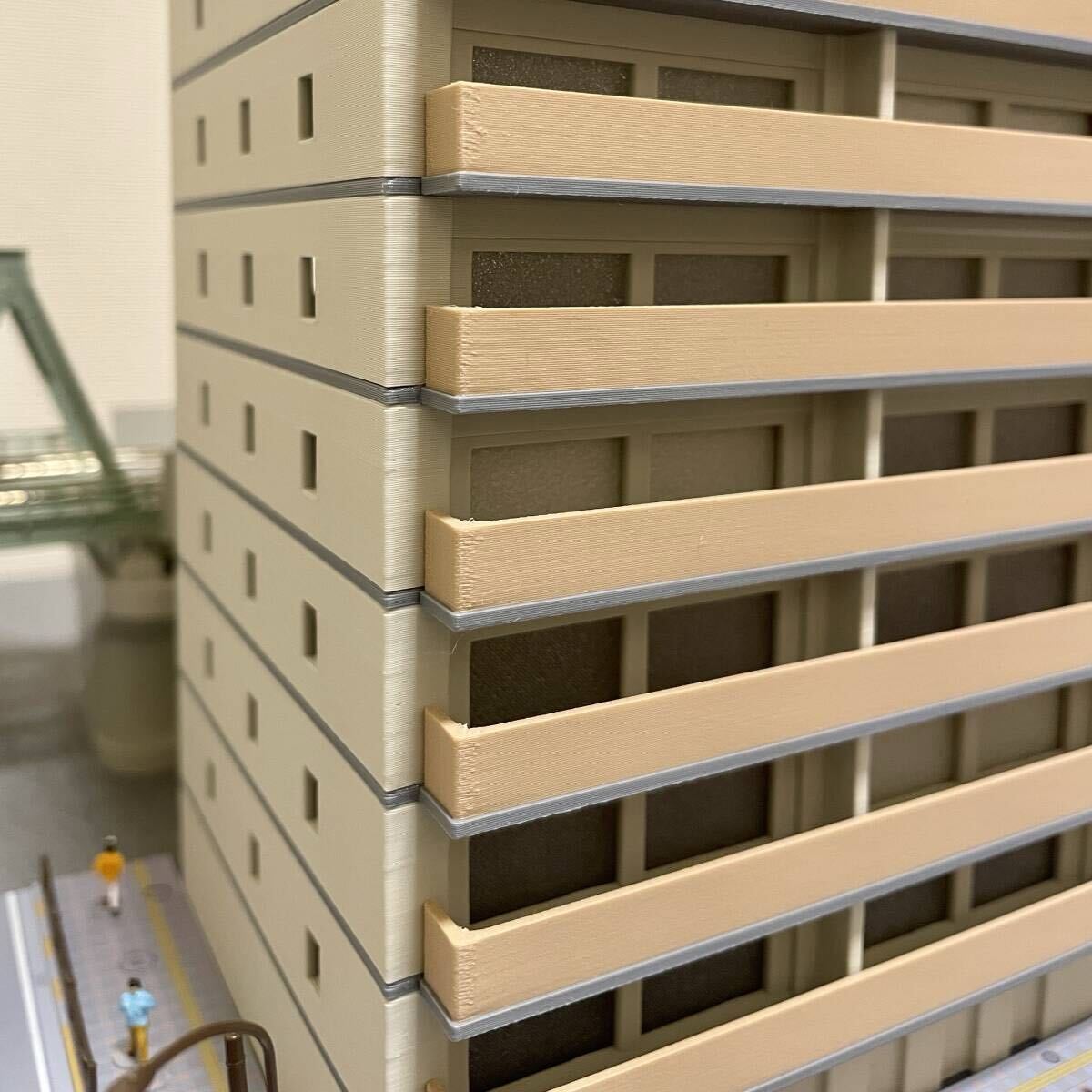 Nゲージ 都市型マンションB ストラクチャー（完成品）模型｜Yahoo