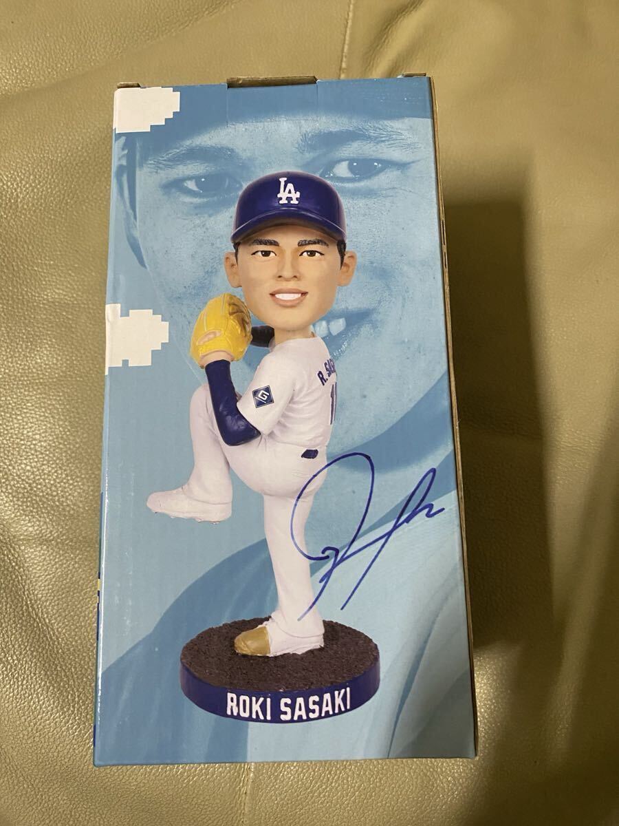 8/4 ドジャースタジアム 球場限定 佐々木朗希 非売品 ボブルヘッド