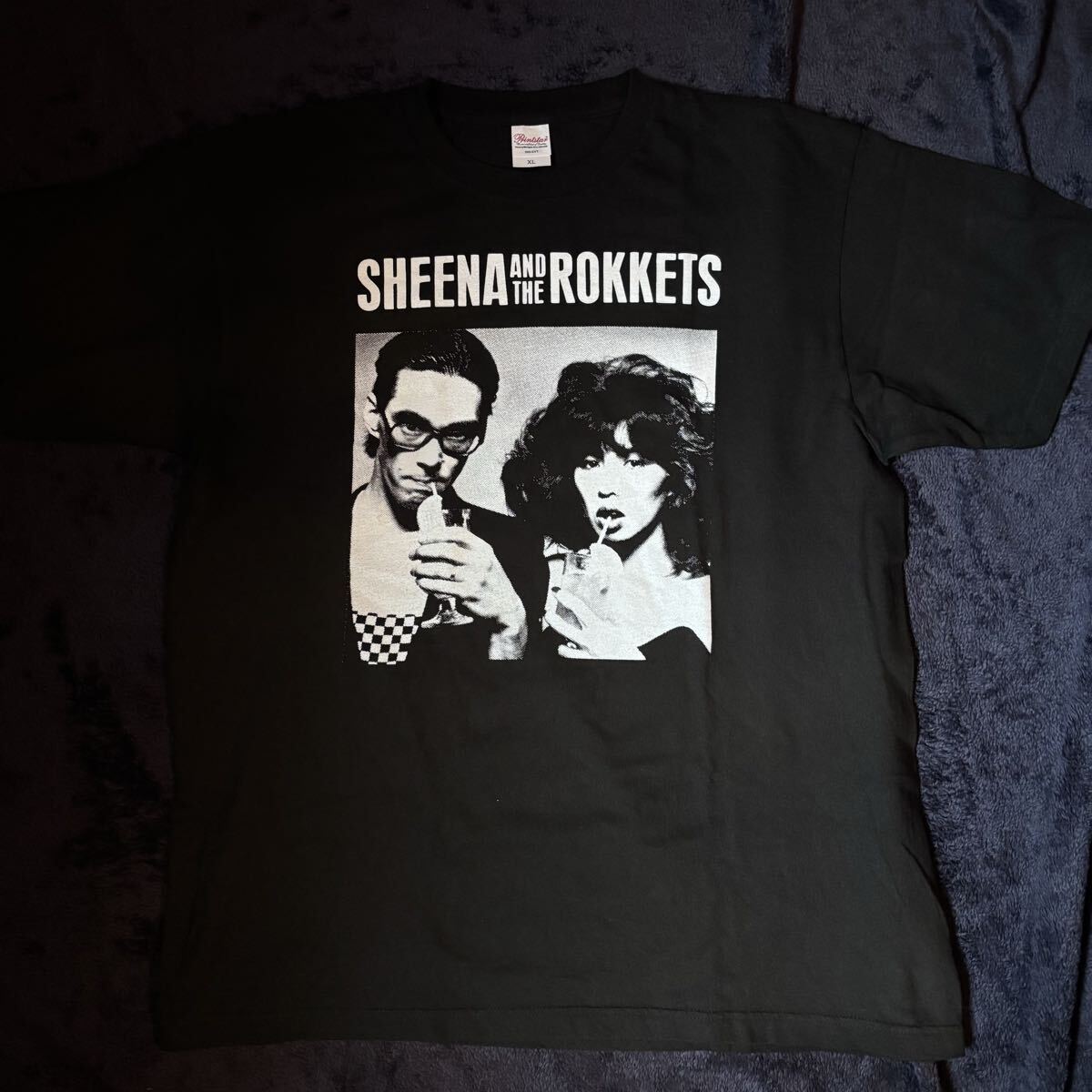 SHEENA&THE ROKKETS シーナ&ロケッツ Tシャツ 鮎川誠 シナロケ バンドT