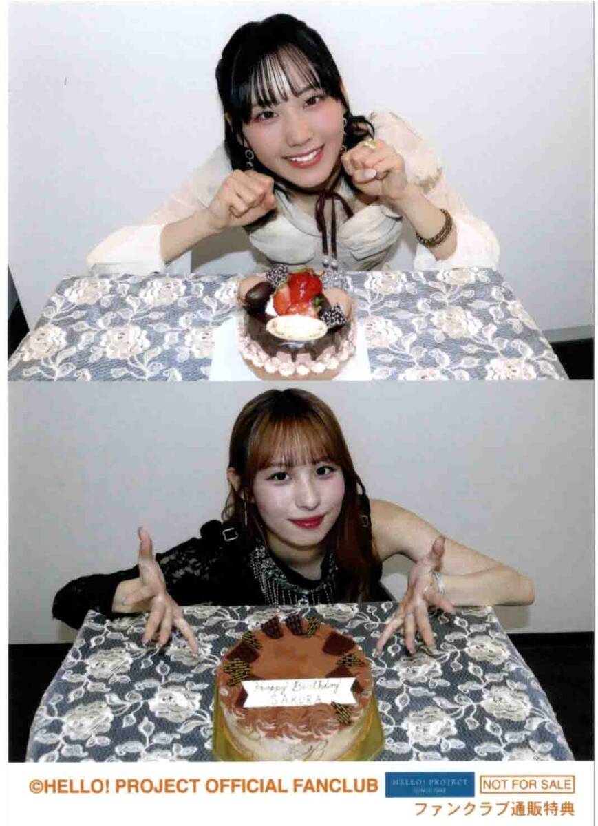 FC限定DVD Juice=Juice 江端妃咲・石山咲良バースデーイベント2025 2枚