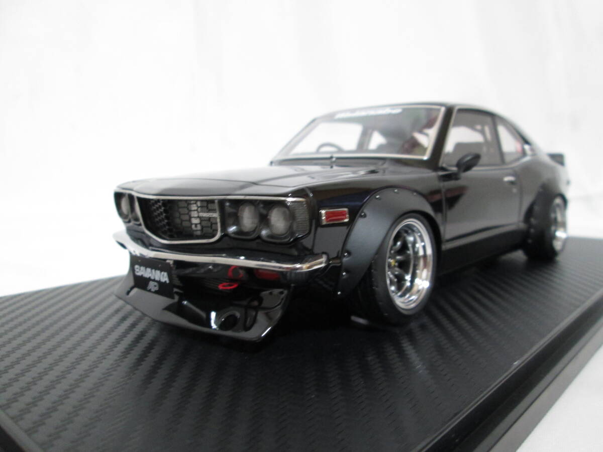 イグニッションモデル 1/18 マツダ サバンナ RX-3 (S124A) Semi Works