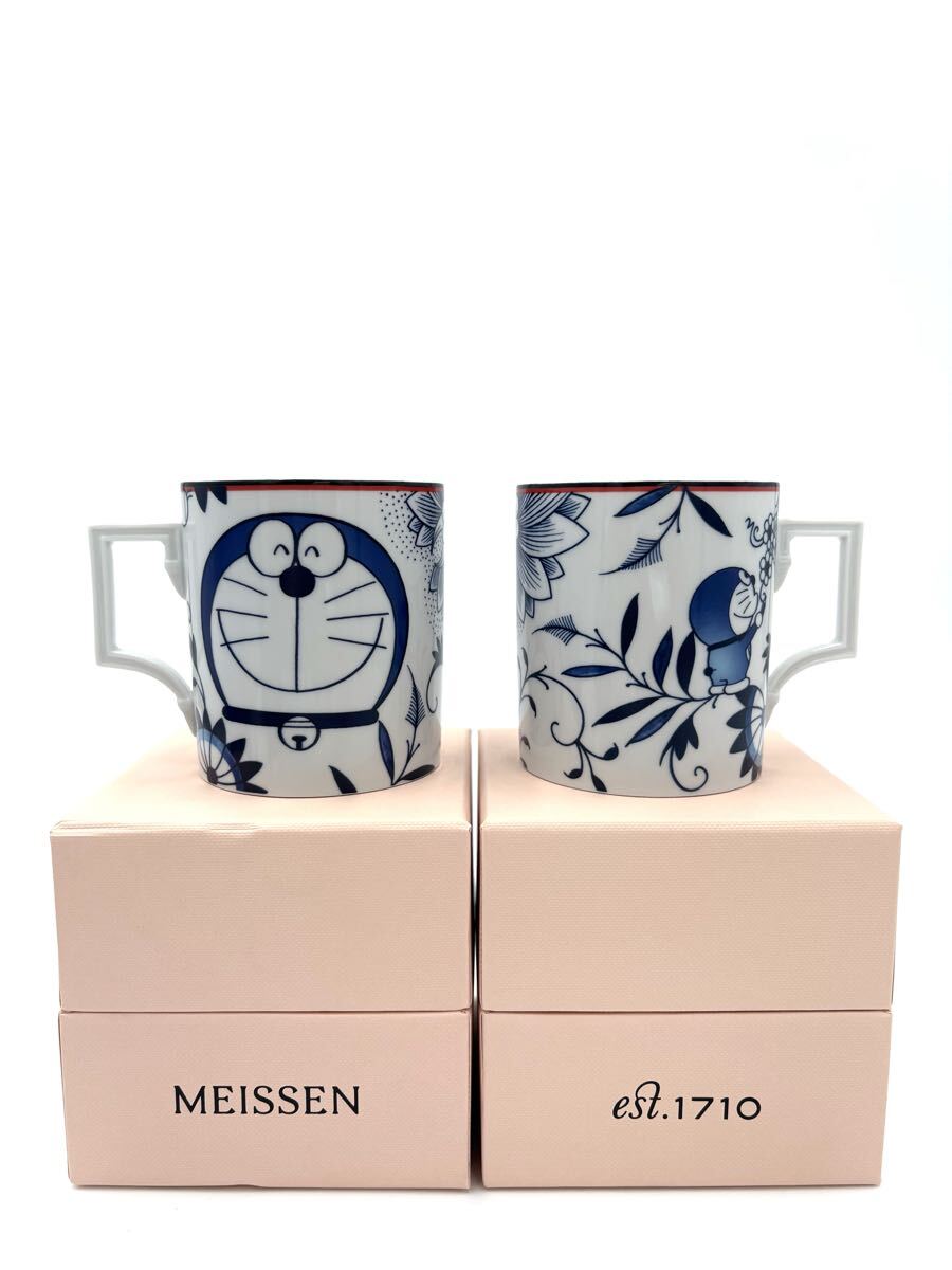 未使用保管品 Meissen DORAEMON マイセン ドラえもん マグ マグカップ