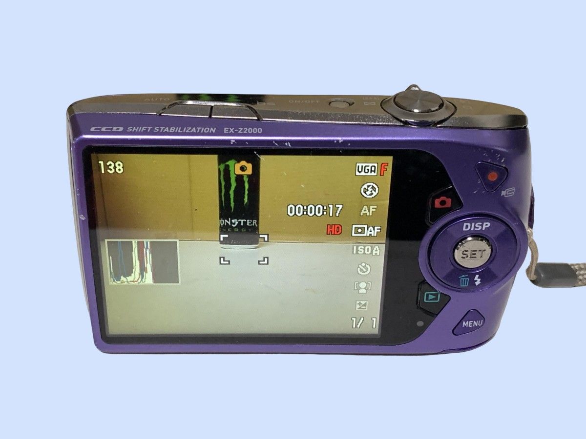 M7590 CASIO EXILIM EX-Z2000 コンパクトデジタルカメラ ジャンク品