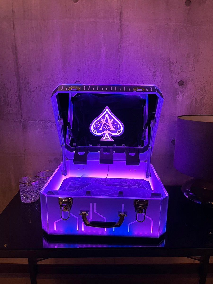 ボトルケース LED アルマンド アタッシュケース ディスプレイ