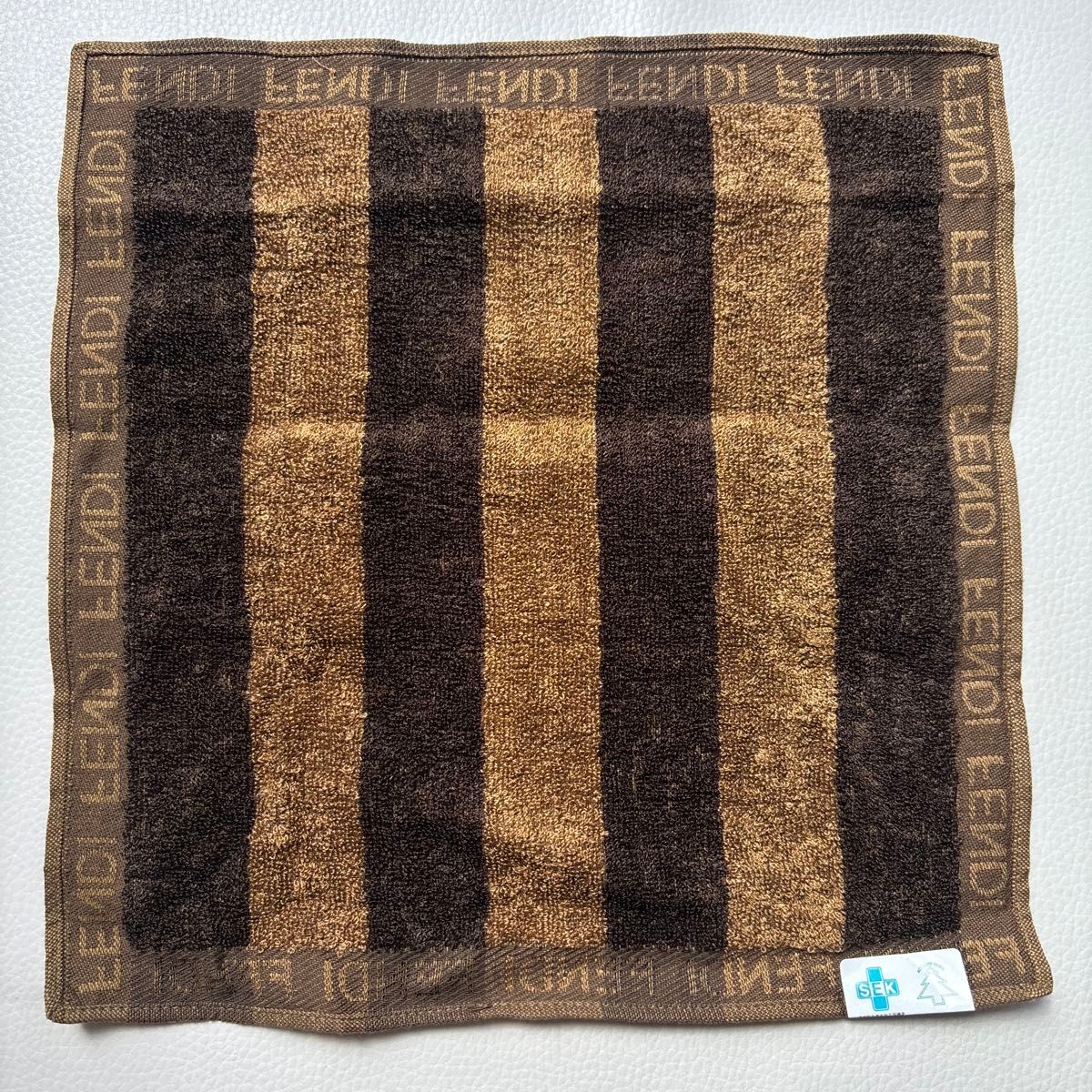 FENDI フェンディ シルク混 タオルハンカチ｜Yahoo!フリマ（旧PayPay